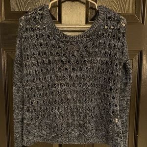 Navy Blue Hollister Sweater